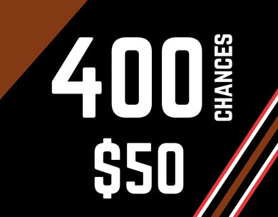 400 chances for $50
